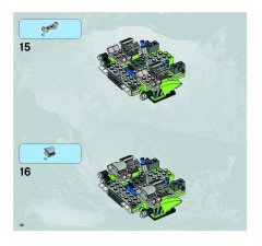 LEGO 8190 instructions page 42 – build guide