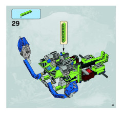 LEGO 8190 instructions page 45 – build guide