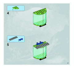 LEGO 8190 instructions page 47 – build guide