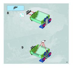 LEGO 8190 instructions page 49 – build guide