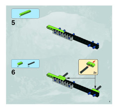 LEGO 8190 instructions page 5 – build guide