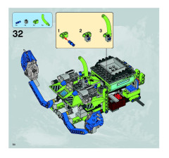 LEGO 8190 instructions page 54 – build guide