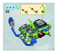 LEGO 8190 instructions page 55 – build guide