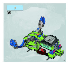 LEGO 8190 instructions page 57 – build guide