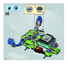 LEGO 8190 instructions page 58 – build guide