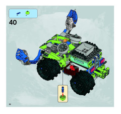 LEGO 8190 instructions page 62 – build guide