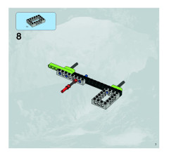 LEGO 8190 instructions page 7 – build guide