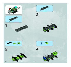 LEGO 8191 instructions page 12 – build guide