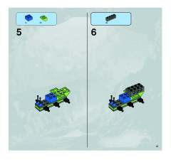 LEGO 8191 instructions page 13 – build guide