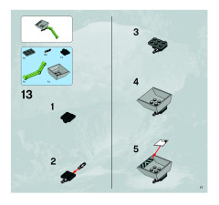 LEGO 8191 instructions page 17 – build guide
