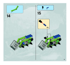 LEGO 8191 instructions page 19 – build guide