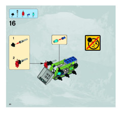 LEGO 8191 instructions page 20 – build guide