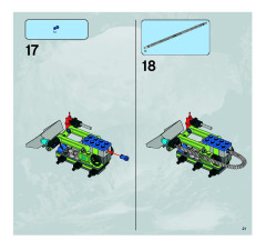LEGO 8191 instructions page 21 – build guide