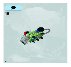LEGO 8191 instructions page 22 – build guide
