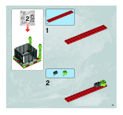 LEGO 8191 instructions page 25 – build guide