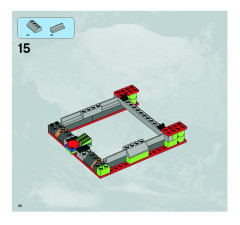 LEGO 8191 instructions page 36 – build guide