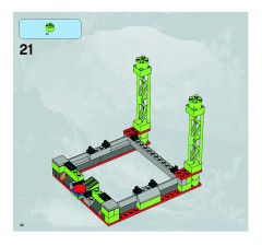 LEGO 8191 instructions page 42 – build guide
