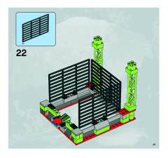 LEGO 8191 instructions page 43 – build guide