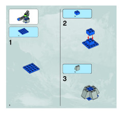 LEGO 8191 instructions page 6 – build guide