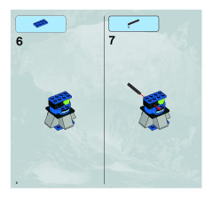 LEGO 8191 instructions page 8 – build guide