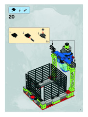 LEGO 8191 instructions page 9 – build guide