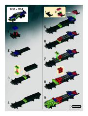 LEGO 8192 instructions page 2 – build guide