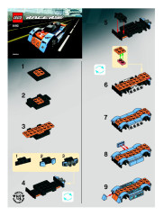 LEGO 8193 instructions page 1 – build guide