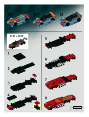 LEGO 8193 instructions page 2 – build guide