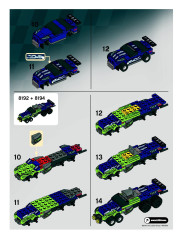 LEGO 8194 instructions page 2 – build guide