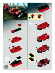 LEGO 8195 instructions page 1 – build guide