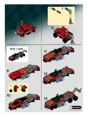 LEGO 8195 instructions page 2 – build guide