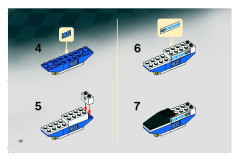 LEGO 8196 instructions page 10 – build guide