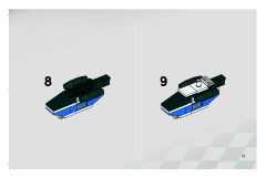 LEGO 8196 instructions page 11 – build guide