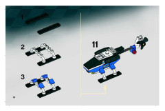 LEGO 8196 instructions page 14 – build guide