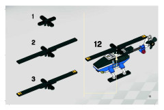 LEGO 8196 instructions page 15 – build guide