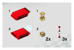 LEGO 8196 instructions page 21 – build guide