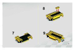 LEGO 8196 instructions page 5 – build guide