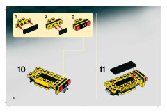 LEGO 8196 instructions page 6 – build guide