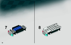 LEGO 8197 instructions page 12 – build guide