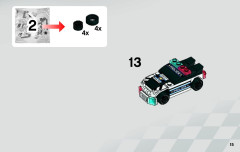 LEGO 8197 instructions page 15 – build guide