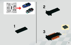 LEGO 8197 instructions page 3 – build guide