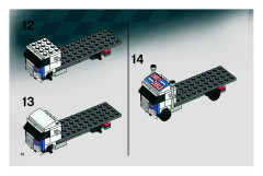 LEGO 8198 instructions page 14 – build guide
