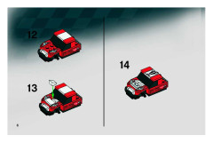 LEGO 8198 instructions page 6 – build guide