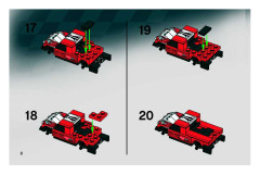 LEGO 8198 instructions page 8 – build guide