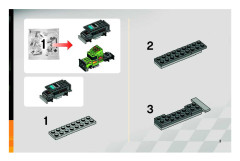 LEGO 8199 instructions page 3 – build guide