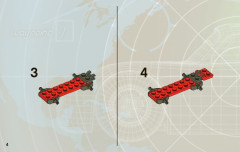 LEGO 8200 instructions page 4 – build guide