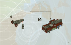 LEGO 8201 instructions page 13 – build guide