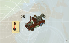 LEGO 8201 instructions page 19 – build guide