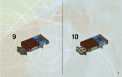 LEGO 8201 instructions page 7 – build guide