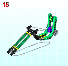 LEGO 8202 instructions page 11 – build guide